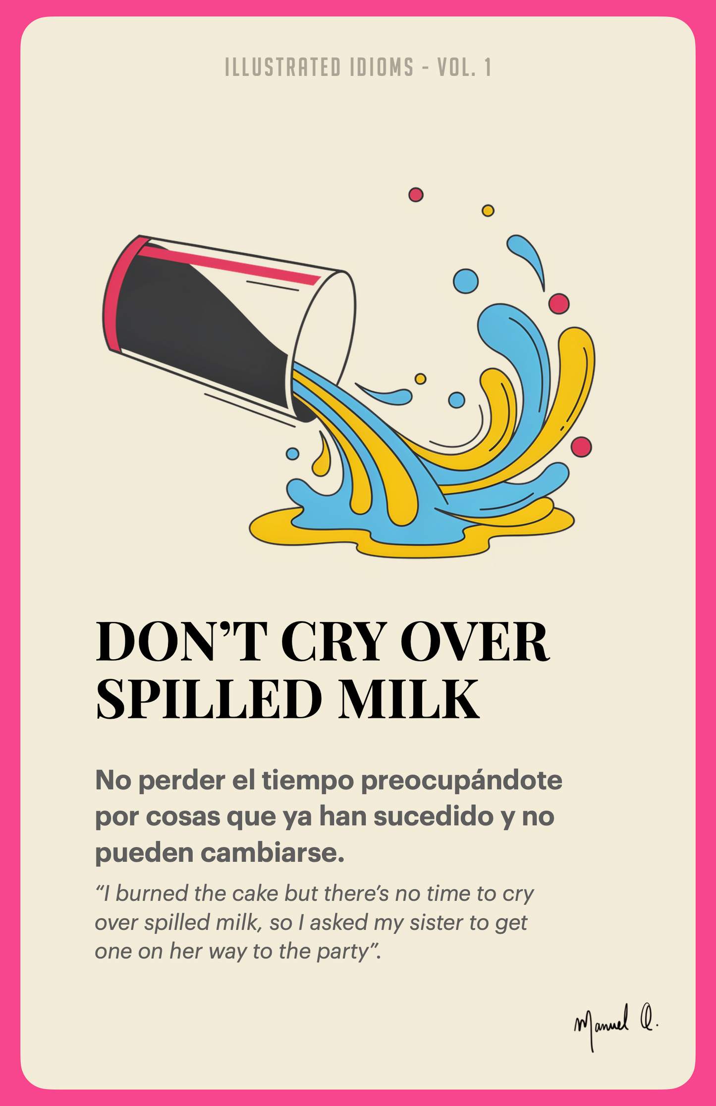 Illustrated Idioms Vol. 1 - Digital Flashcards