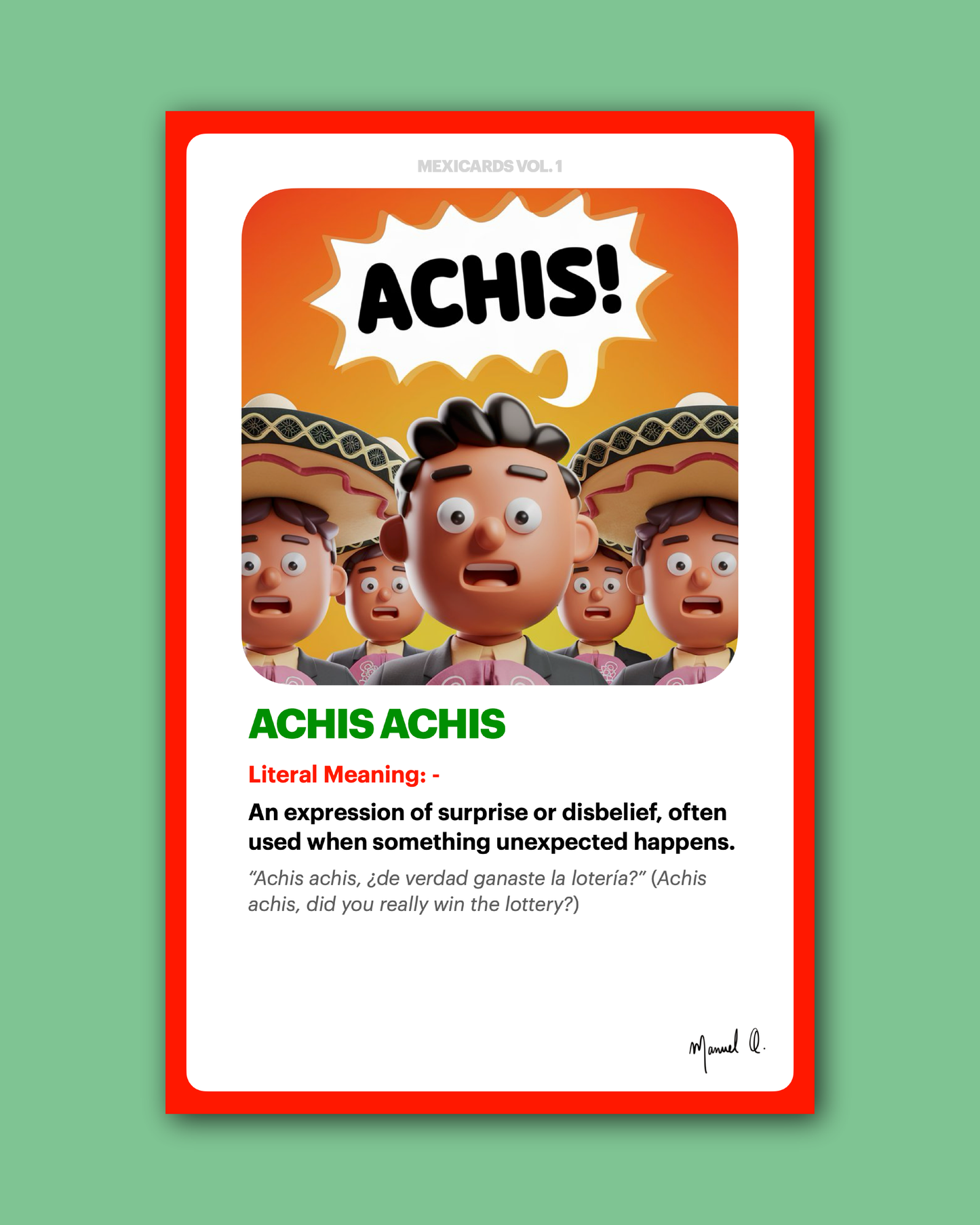 Mexicards Vol. 1 - Digital Flashcards