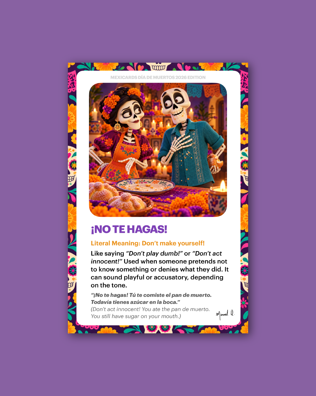 Mexicards Día de Muertos 2026 Edition - Digital Flashcards