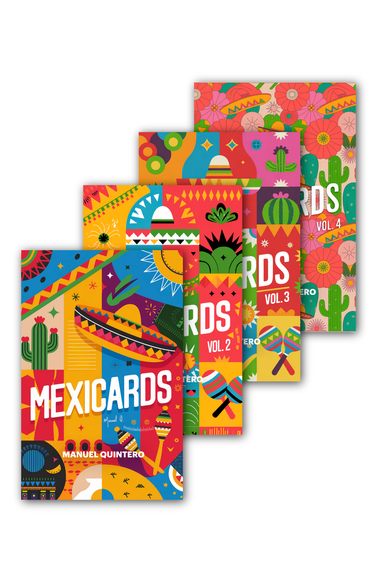 Mexicards Digital Flashcards Bundle Vol. 1-4: The Ultimate Mexican Collection! 🇲🇽