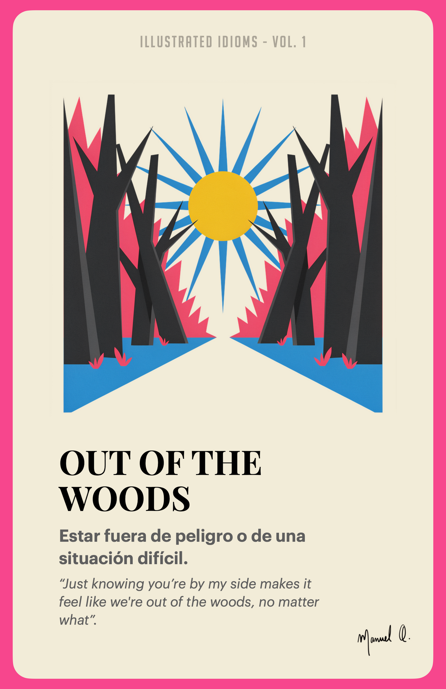 Illustrated Idioms Vol. 1 - Digital Flashcards